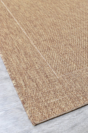 Coastal Outdoor Sisal Brown Rug