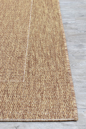 Coastal Outdoor Sisal Brown Rug