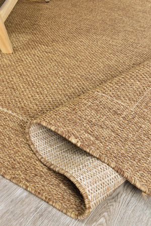 Coastal Outdoor Sisal Brown Rug