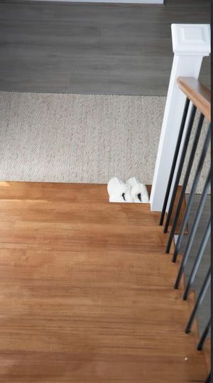 Lani Beige Hallway Runner 80cm Wide