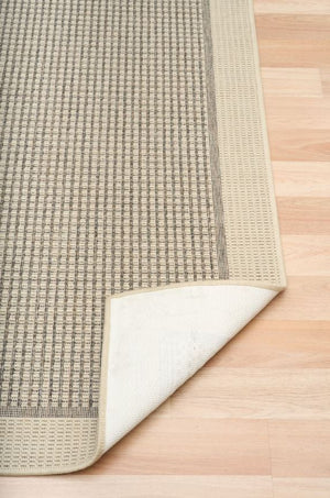 Chino 2822 Taupe Linen Non Slip Rug