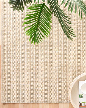 Barton Stripes Sand Rug