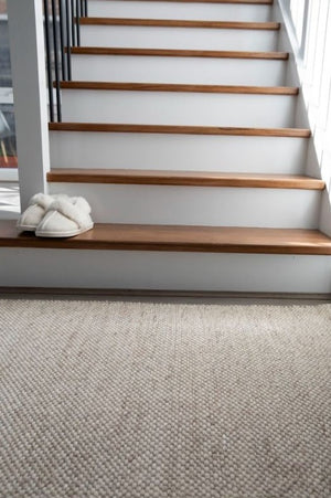 Lani Beige Hallway Runner 80cm Wide