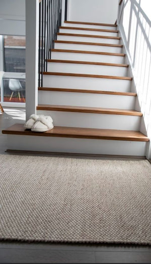 Lani Beige Hallway Runner 80cm Wide