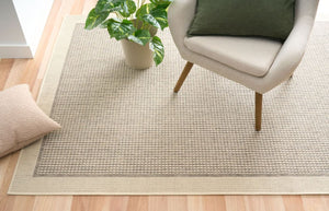 Chino 2822 Taupe Linen Non Slip Rug
