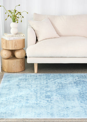 Gemstone Aquamarine Rug