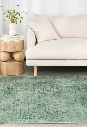 Gemstone Emerald Green Rug