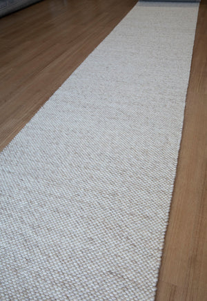 Lani Beige Hallway Runner 80cm Wide