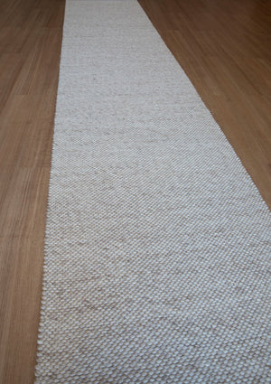 Lani Beige Hallway Runner 80cm Wide