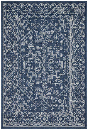Seaside 5555 Navy Rug
