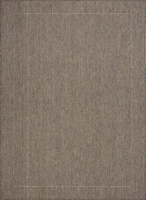 Malia Taupe Linen Non Slip Rug