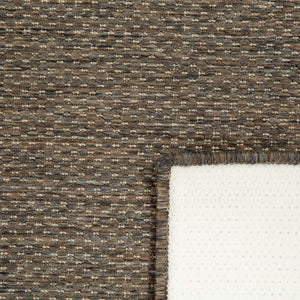 Malia Taupe Linen Non Slip Rug