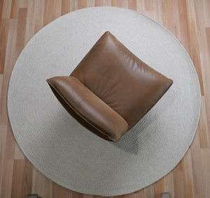 Cara Ivory Round Rug