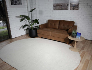 Cara Ivory Round Rug