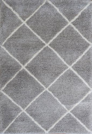 Fleur Silver Ivory Rug