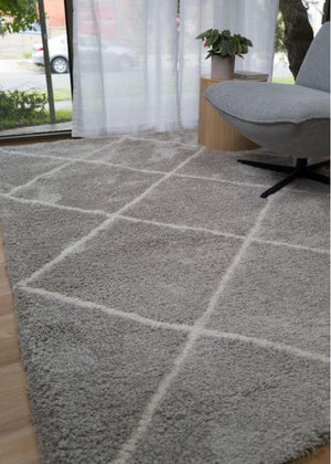 Fleur Silver Ivory Rug