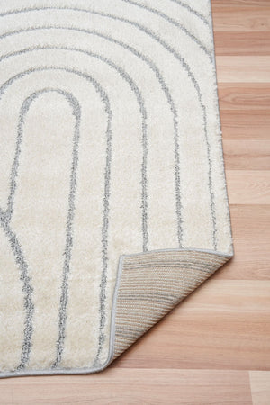 Marli Ivory Light Grey Rug