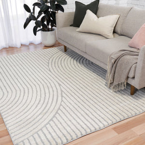 Marli Ivory Grey Rug