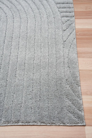 Marli Light Grey Retro Rug