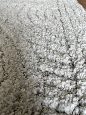 Marli Light Grey Hallway Runner 80CM Wide