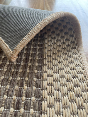 Suva Coffee Natural 17 721 Hallway Runner Rug Non Slip