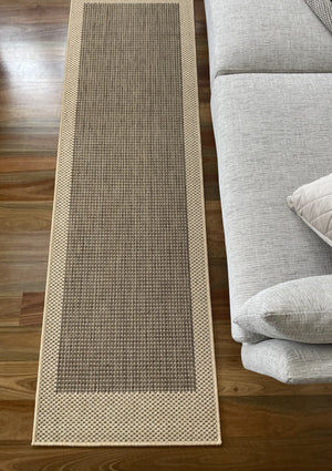 Suva Coffee Natural 17 721 Hallway Runner Rug Non Slip