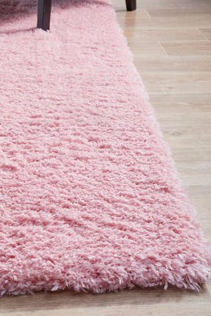 Angel Shag Pink Rug