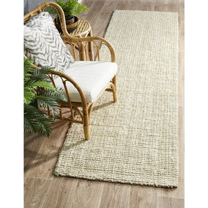 Chunky Natural Fiber Barker Bleach Rug