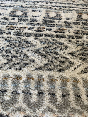 Boho Ivory Beige Hallway Runner 80CM Wide