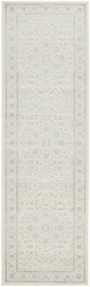 Evoke Winter White Transitional Rug