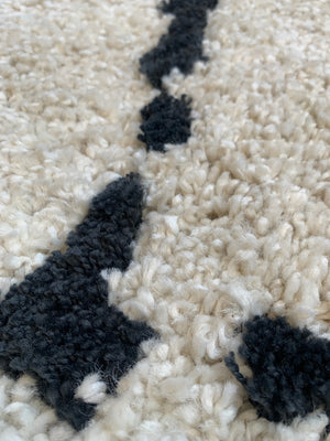 Luana 4 Ivory Charcoal Rug