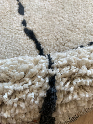 Luana 4 Ivory Charcoal Rug