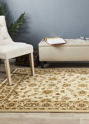 Classic Rug Ivory with Ivory Border