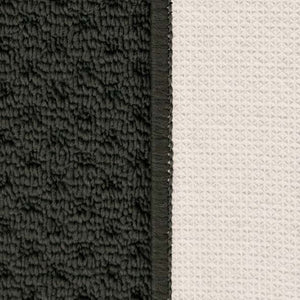 Phoenix Charcoal Hall Runner 80cm Wide Non Slip Backing