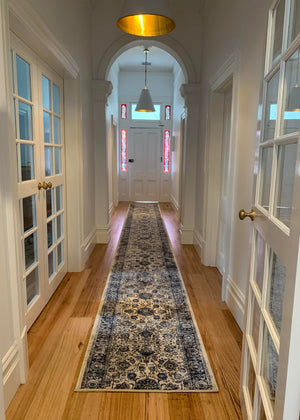 Traditional Hall Runner Verona Cream 9641 80CM Wide