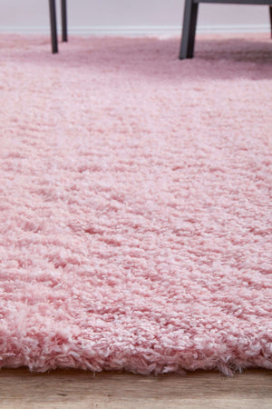 Angel Shag Pink Rug