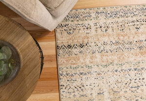 Cozy Ivory Beige Rug 5426