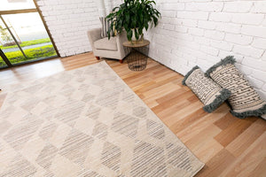 Cozy Ivory Beige Rug 5427