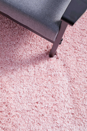 Angel Shag Pink Rug