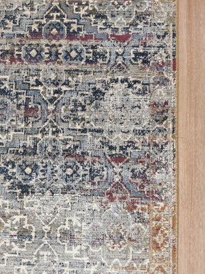 Traditional Hall Runner Agrabah Multi Coloured High Quality