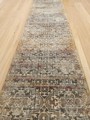 Traditional Hall Runner Agrabah Multi Coloured High Quality