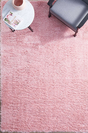 Angel Shag Pink Rug