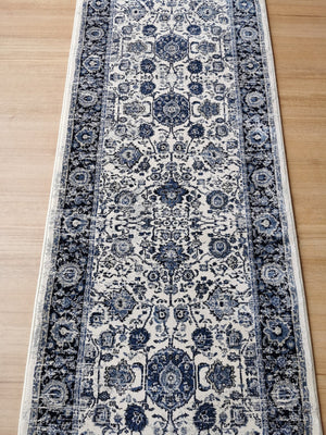 Traditional Hall Runner Verona Cream 9641 80CM Wide