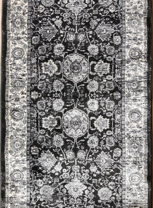 Traditional Hall Runner Verona Fume 9641 80CM Wide