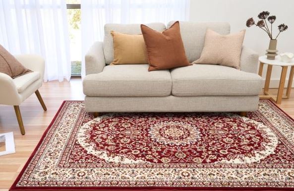 Make a Bold Statement with Vibrant Red Rugs