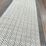 Suva Flat Woven Natural Cream 405 712 Hallway Runner Non Slip