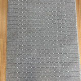 Roma Dots Grey Hallway Runner 80CM Wide