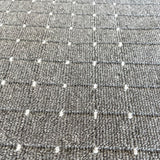 Roma Dots Grey Hallway Runner 80CM Wide