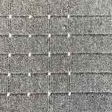 Roma Dots Grey Hallway Runner 80CM Wide