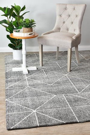 May Geo Grey Rug